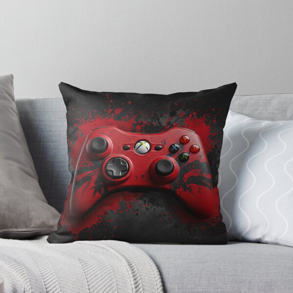 Item preview, red black artwork 360 controller 2025 designed and sold by Theriddler1.