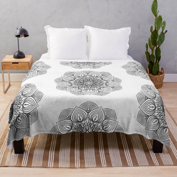 Item preview, Beautiful flower lines, peaceful mind designed and sold by lotus2lin.