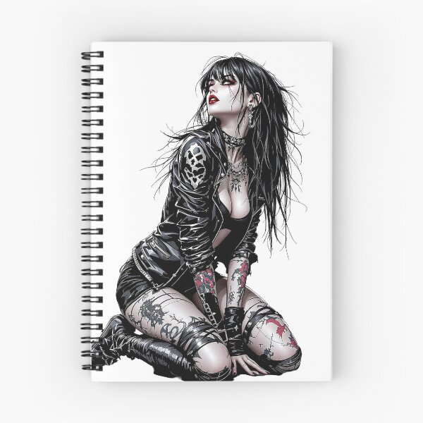 Item preview, punk girl designed and sold by rajdigitalarts.