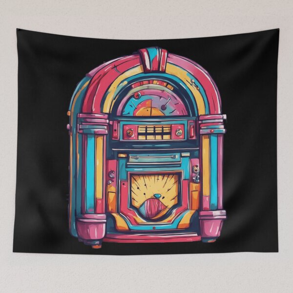 Item preview, Retro Jukebox The Golden Age of Rock’n’Roll designed and sold by Artbellachi.