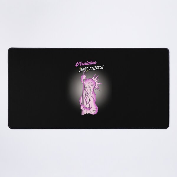 Item preview, Feminine And Fierce Female Empowerment Anime designed and sold by HeavenlyHuesStudio.