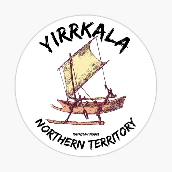 Artikel-Vorschau von Yirrkala, designt und verkauft von Top End Stickers.