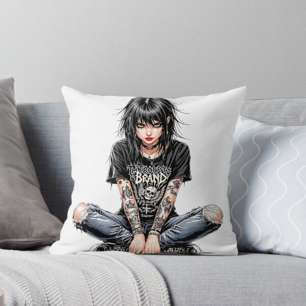 Item preview, punk girl designed and sold by rajdigitalarts.
