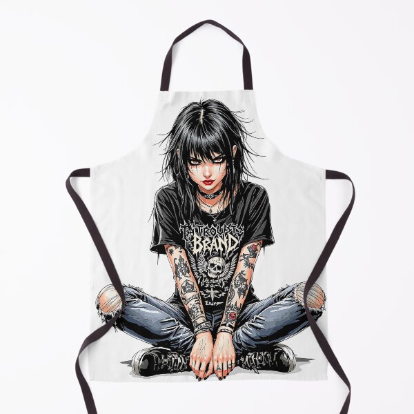 Item preview, punk girl designed and sold by rajdigitalarts.