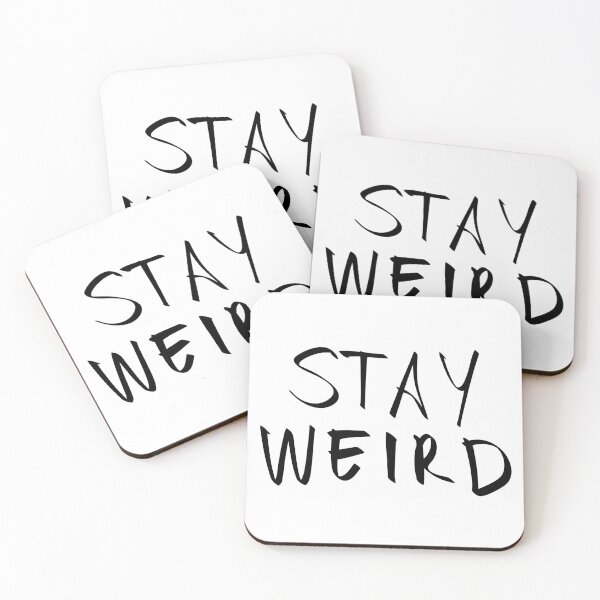 Item preview, Stay Weird. (black) designed and sold by Ally Designs.