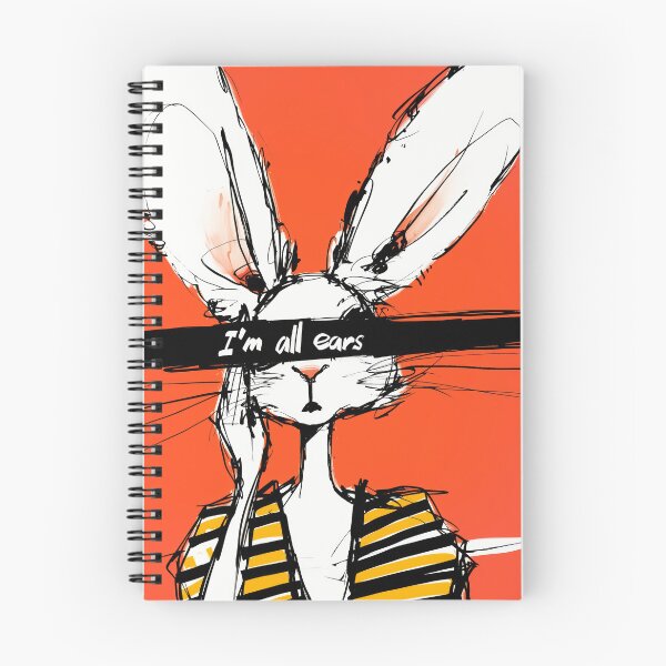 Item preview, Rabbit illustration Easter gift designed and sold by ArtSE46.