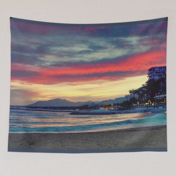 Item preview, Marbella Beach Sunset designed and sold by Alisonchambers2.