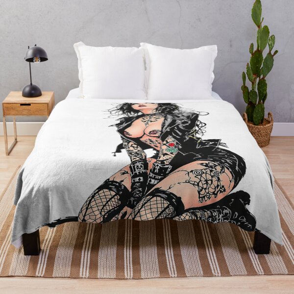 Item preview, punk girl designed and sold by rajdigitalarts.