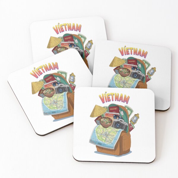 Item preview, Vietnam Asia travel - Vietnam Adventure Backpacking  designed and sold by stickercuffs.