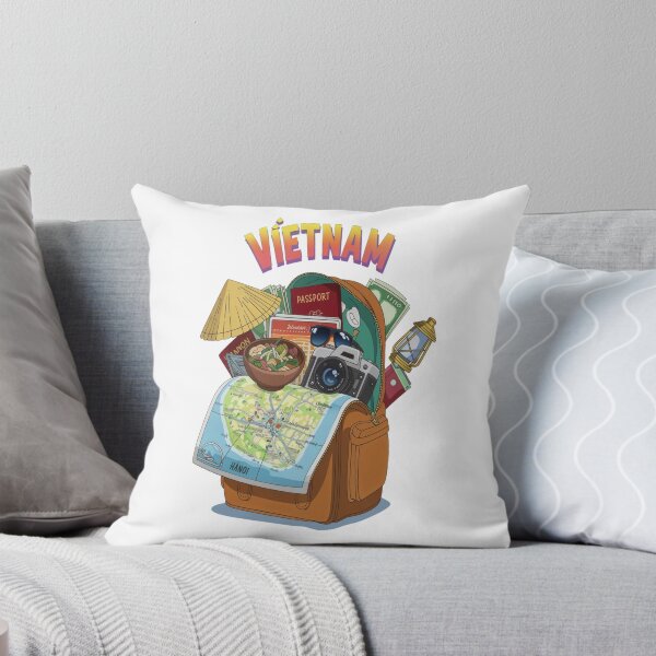 Item preview, Vietnam Asia travel - Vietnam Adventure Backpacking  designed and sold by stickercuffs.