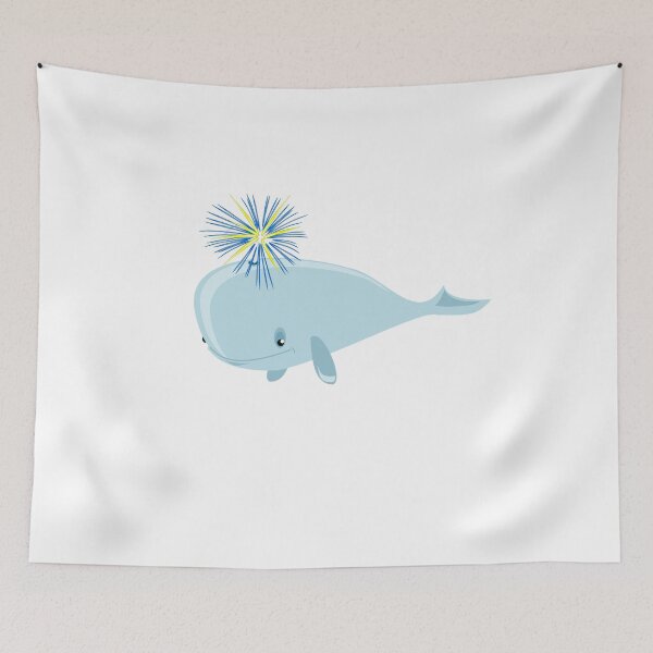 Item preview, Patriotic Whale Fourth of July Fireworks designed and sold by RozWatts.