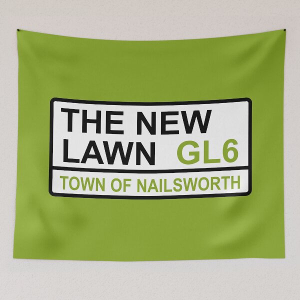 Item preview, Forest Green Nailsworth The New Lawn Iconic Street Sign designed and sold by DelfDesign.