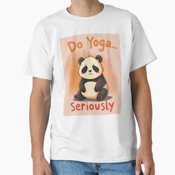 Item preview, Do Yoga Seriously - Panda designed and sold by naveen-bisht.