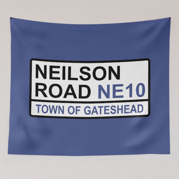 Item preview, Gateshead Neilson Road Iconic Street Sign designed and sold by DelfDesign.