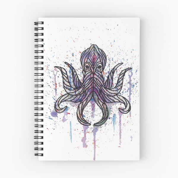 Item preview, Ink Aztec Octopus designed and sold by conortravers.
