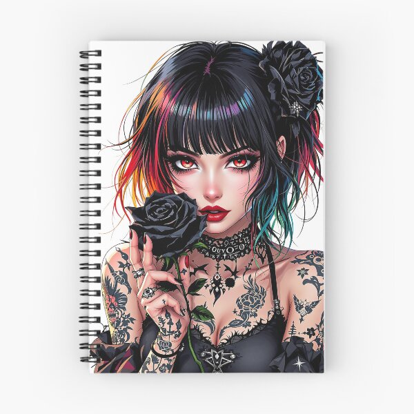 Item preview, punk girl designed and sold by rajdigitalarts.