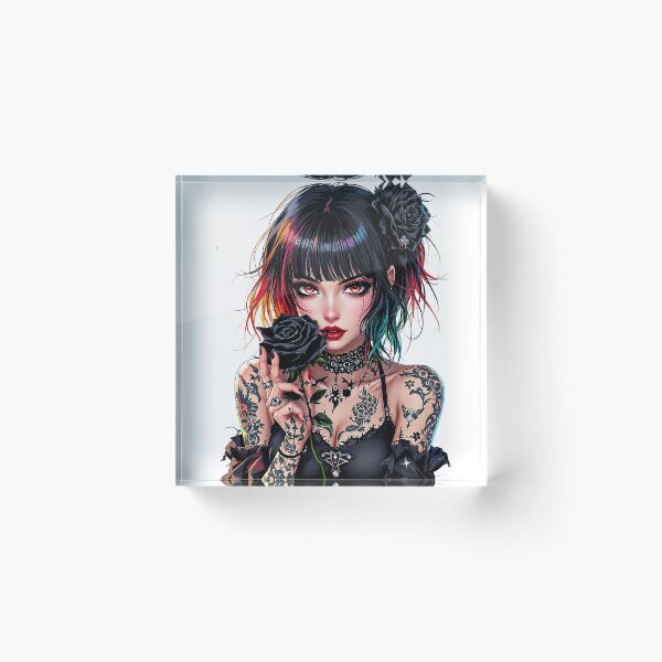 Item preview, punk girl designed and sold by rajdigitalarts.