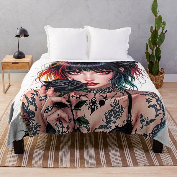 Item preview, punk girl designed and sold by rajdigitalarts.