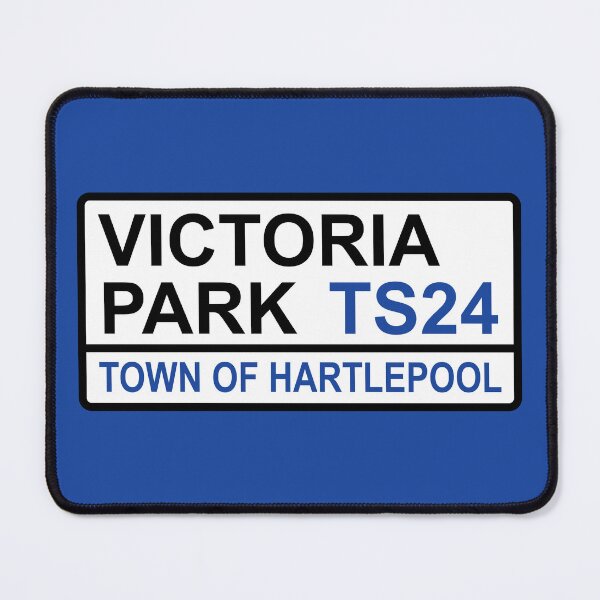Item preview, Hartlepool Victoria Park Iconic Street Sign designed and sold by DelfDesign.