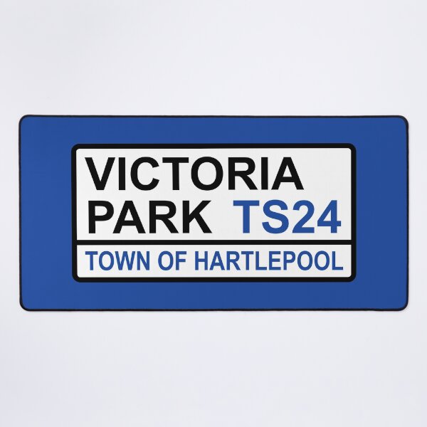 Item preview, Hartlepool Victoria Park Iconic Street Sign designed and sold by DelfDesign.