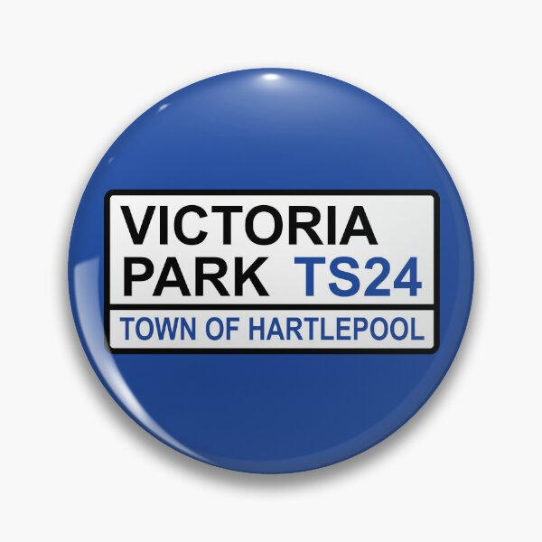 Item preview, Hartlepool Victoria Park Iconic Street Sign designed and sold by DelfDesign.