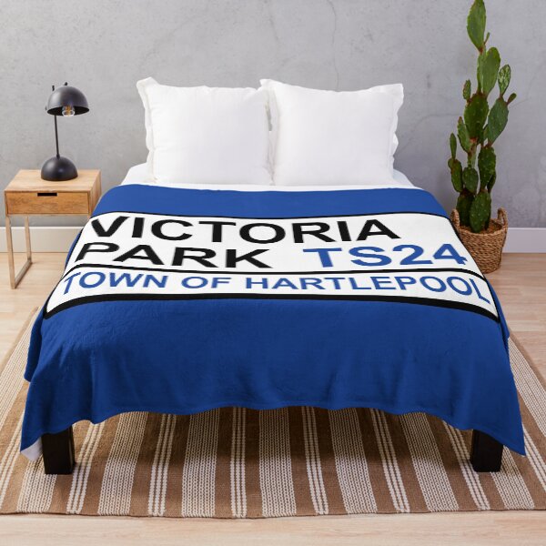 Item preview, Hartlepool Victoria Park Iconic Street Sign designed and sold by DelfDesign.
