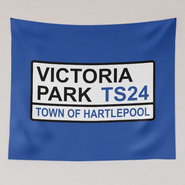 Item preview, Hartlepool Victoria Park Iconic Street Sign designed and sold by DelfDesign.