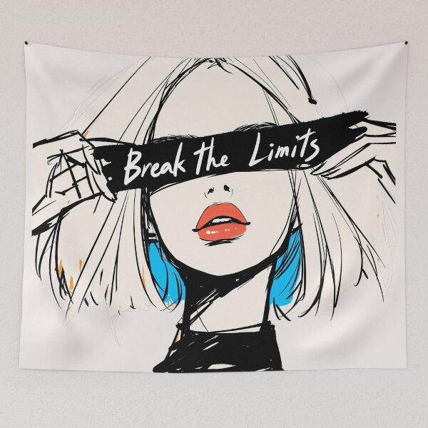 Item preview, Break the Limits – Edgy Fashion Illustration designed and sold by ArtSE46.