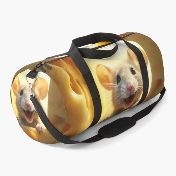 Item preview, funny little mouse eats cheese designed and sold by Mauswohn.