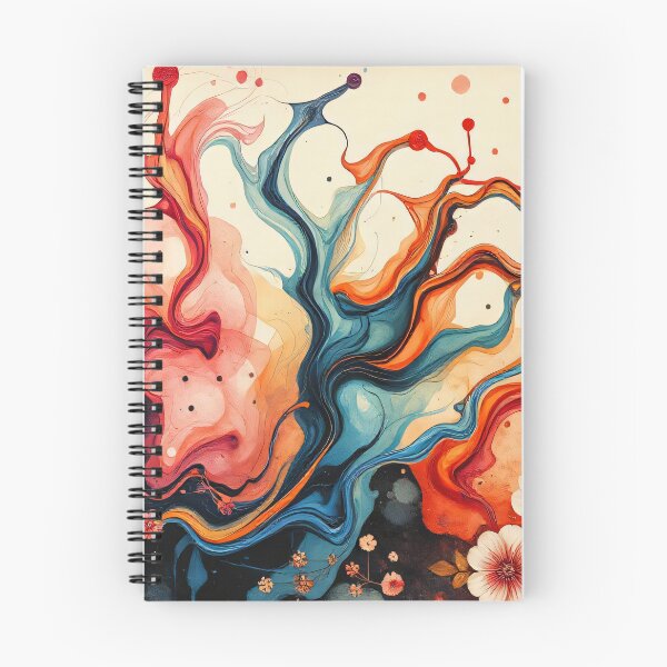 Item preview, Floral Fluidity - Vibrant Abstract Botanical designed and sold by FoisonDesigns.