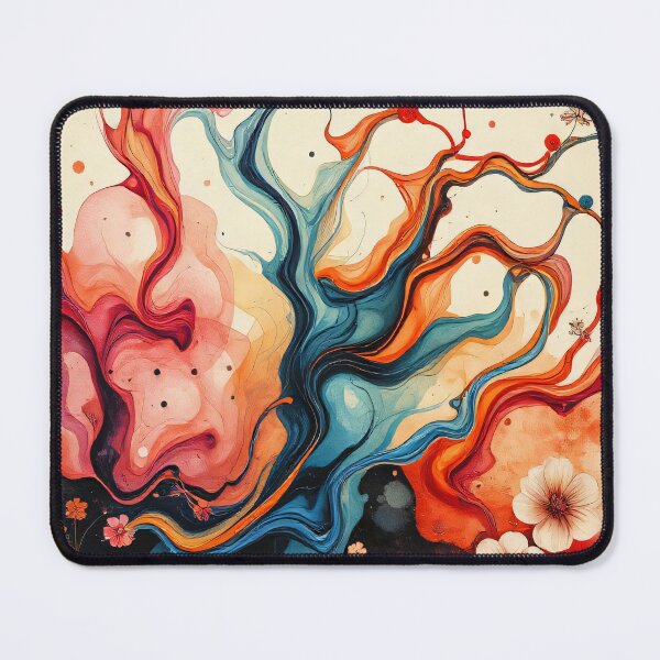 Item preview, Floral Fluidity - Vibrant Abstract Botanical designed and sold by FoisonDesigns.