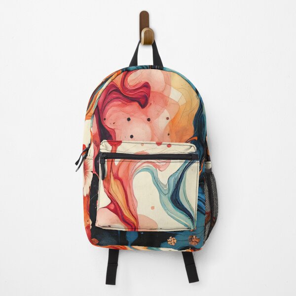 Item preview, Floral Fluidity - Vibrant Abstract Botanical designed and sold by FoisonDesigns.