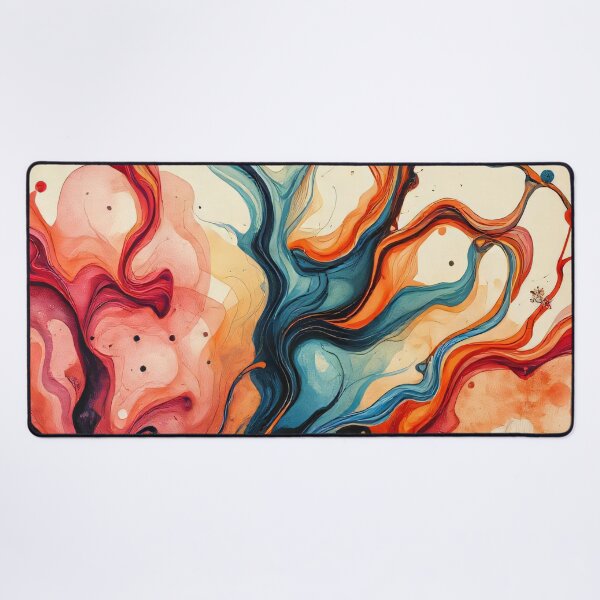 Item preview, Floral Fluidity - Vibrant Abstract Botanical designed and sold by FoisonDesigns.