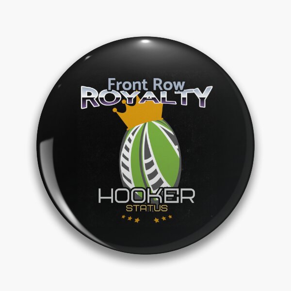 Item preview, Front Row Royalty Hooker Status Funny Rugby Women designed and sold by HeavenlyHuesStudio.