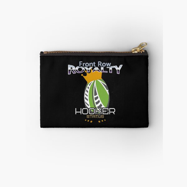 Item preview, Front Row Royalty Hooker Status Funny Rugby Women designed and sold by HeavenlyHuesStudio.