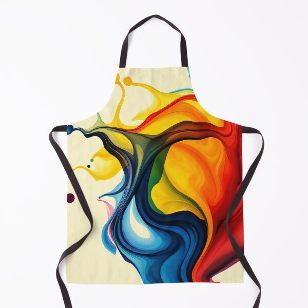 Item preview, Color Burst Abstraction - Vibrant Fluid Energy Art designed and sold by FoisonDesigns.