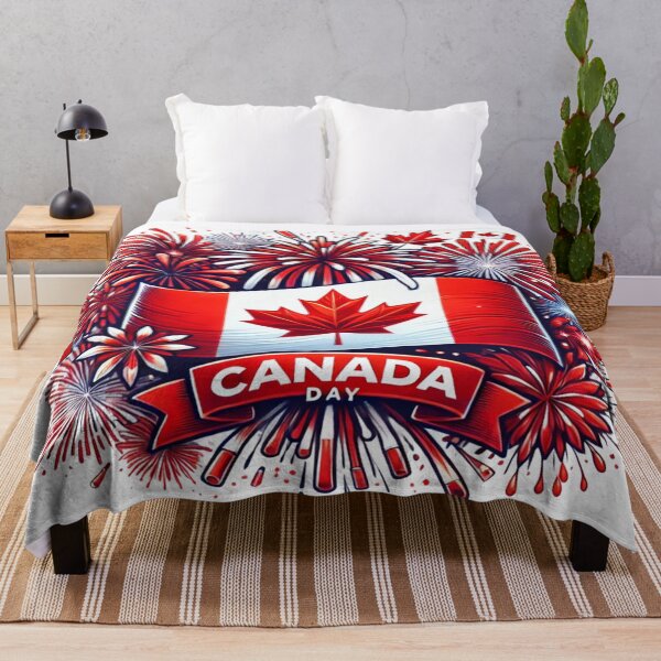 Item preview, Proud Canadian Maple Leaf Fireworks – Canada Day Celebration designed and sold by Globalcitytees.