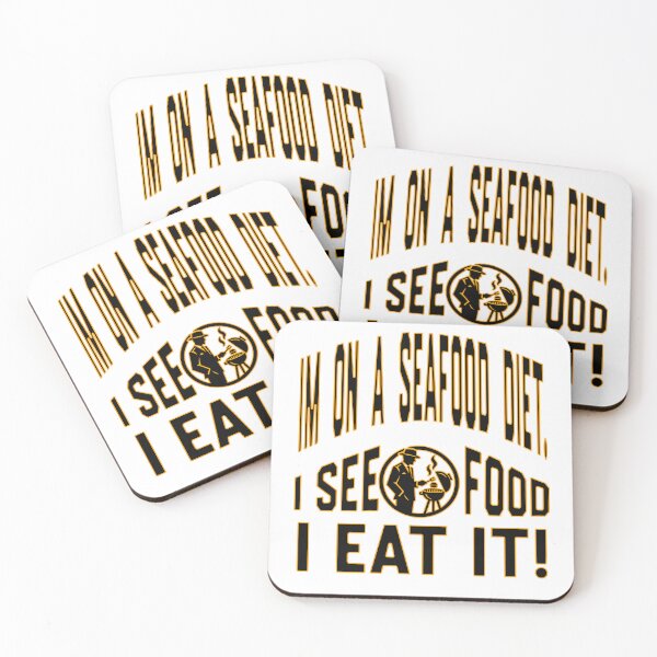 Item preview, Seafood Diet Dad designed and sold by SpeakingPrint2.