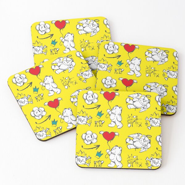 Item preview, cool graffiti pattern, cute teddy bear designed and sold by Mauswohn.