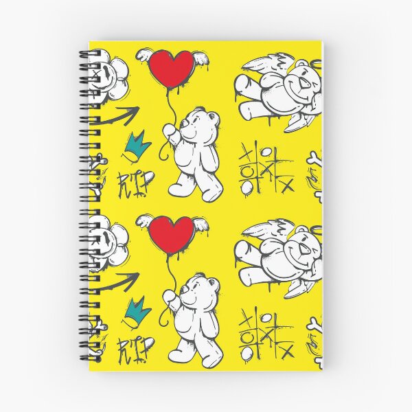 Item preview, cool graffiti pattern, cute teddy bear designed and sold by Mauswohn.