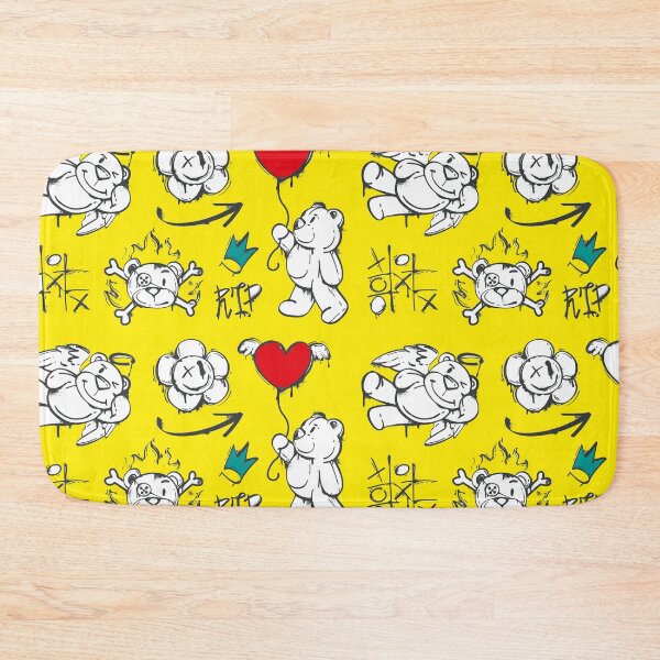 Item preview, cool graffiti pattern, cute teddy bear designed and sold by Mauswohn.