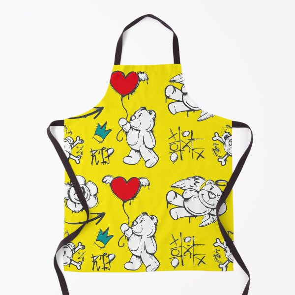 Item preview, cool graffiti pattern, cute teddy bear designed and sold by Mauswohn.