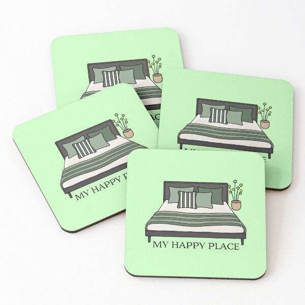 Item preview, My Happy Place Green Bed designed and sold by TSQ.