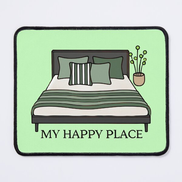 Item preview, My Happy Place Green Bed designed and sold by TSQ.