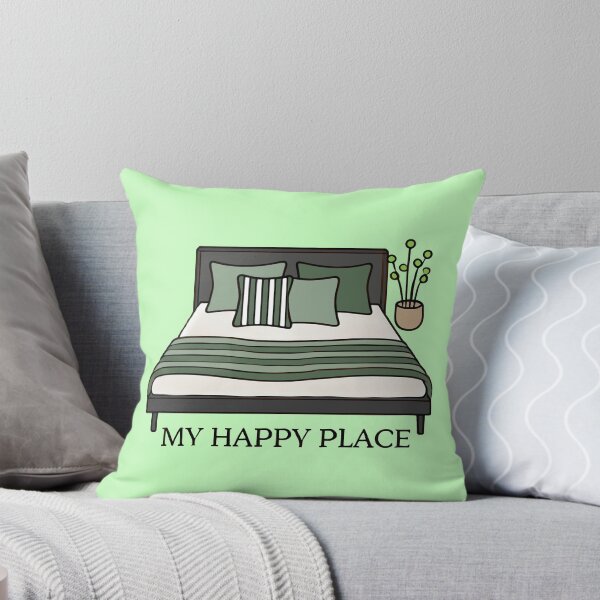 Item preview, My Happy Place Green Bed designed and sold by TSQ.