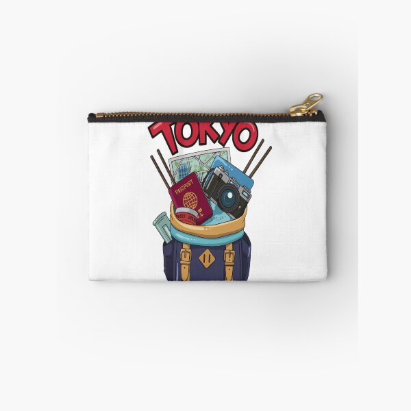 Item preview, Japan Tokyo Japanese Asia travel - Tokyo-Inspired Travel Backpacking designed and sold by stickercuffs.