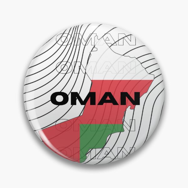 Item preview, Flag Map of Oman designed and sold by nyblydd.