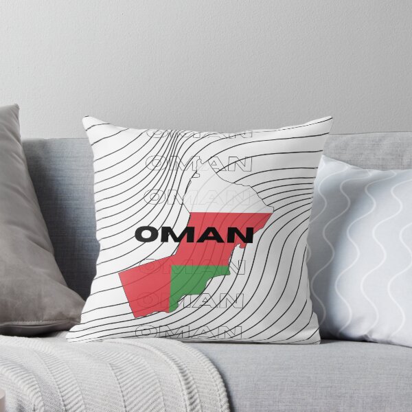 Item preview, Flag Map of Oman designed and sold by nyblydd.