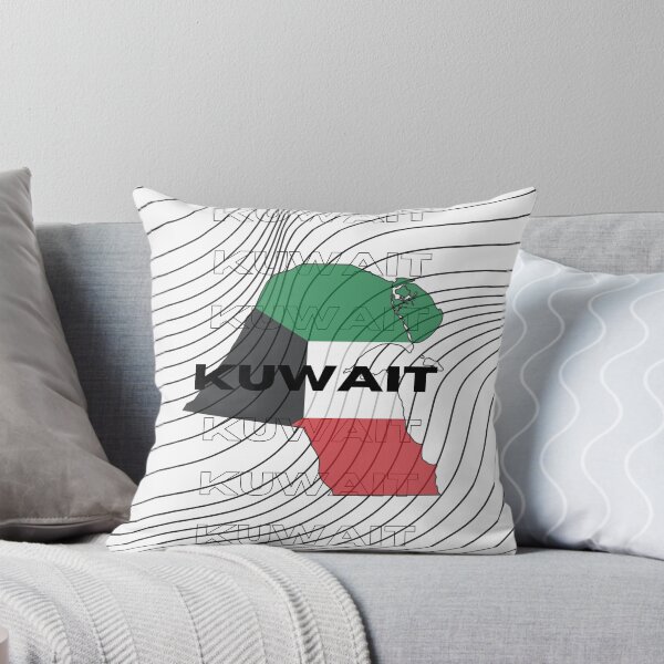 Item preview, Flag Map of Kuwait designed and sold by nyblydd.