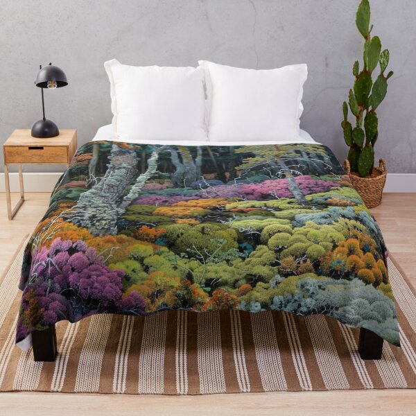 Item preview, colorful moss in the forest designed and sold by Mauswohn.